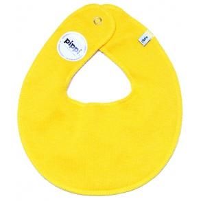 Pippi Baby Savlesmæk i økologisk bomuld - Yellow