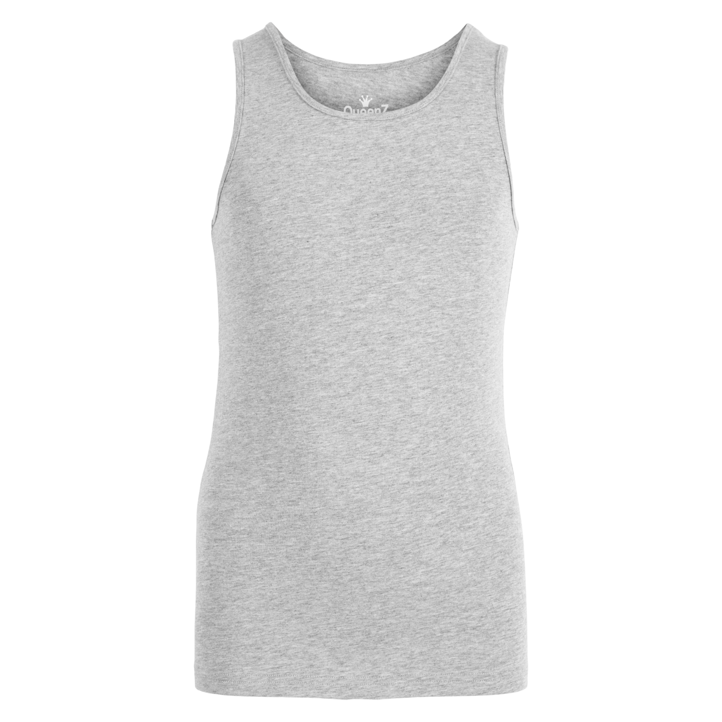 Queenz Uno Pige Undertrøje - Grey Melange