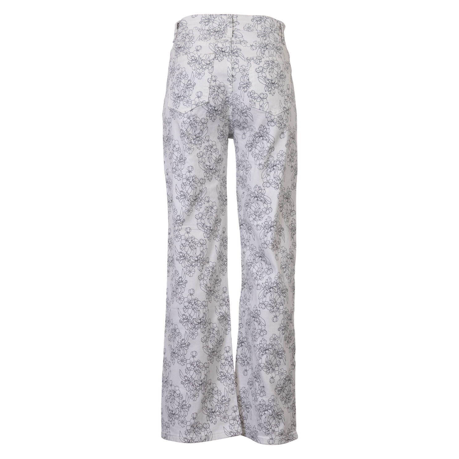 BS Jeans Lea Dame Jeans m. stretch - WHITE