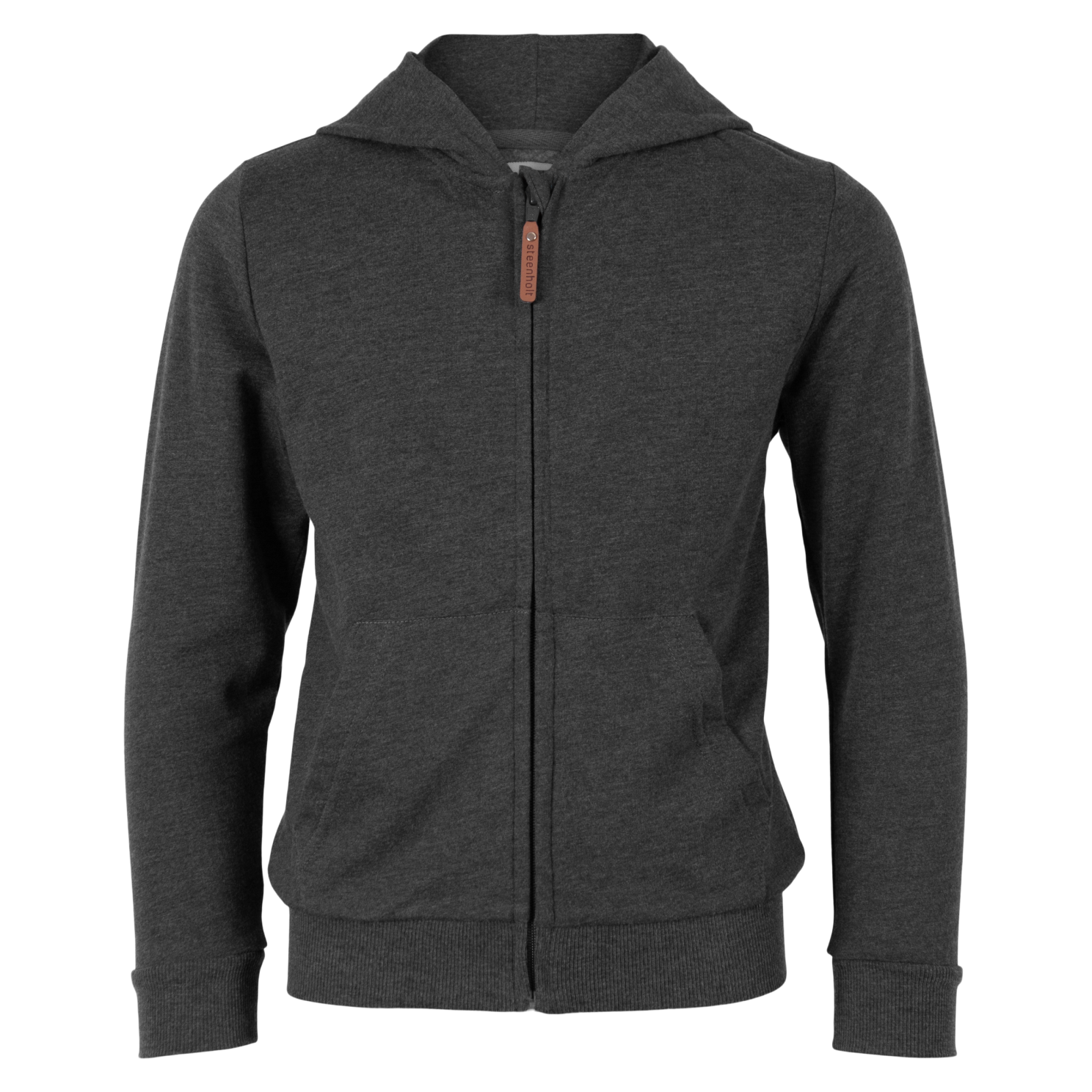 Steenholt Atlas Børne Hættetrøje - Dark Grey