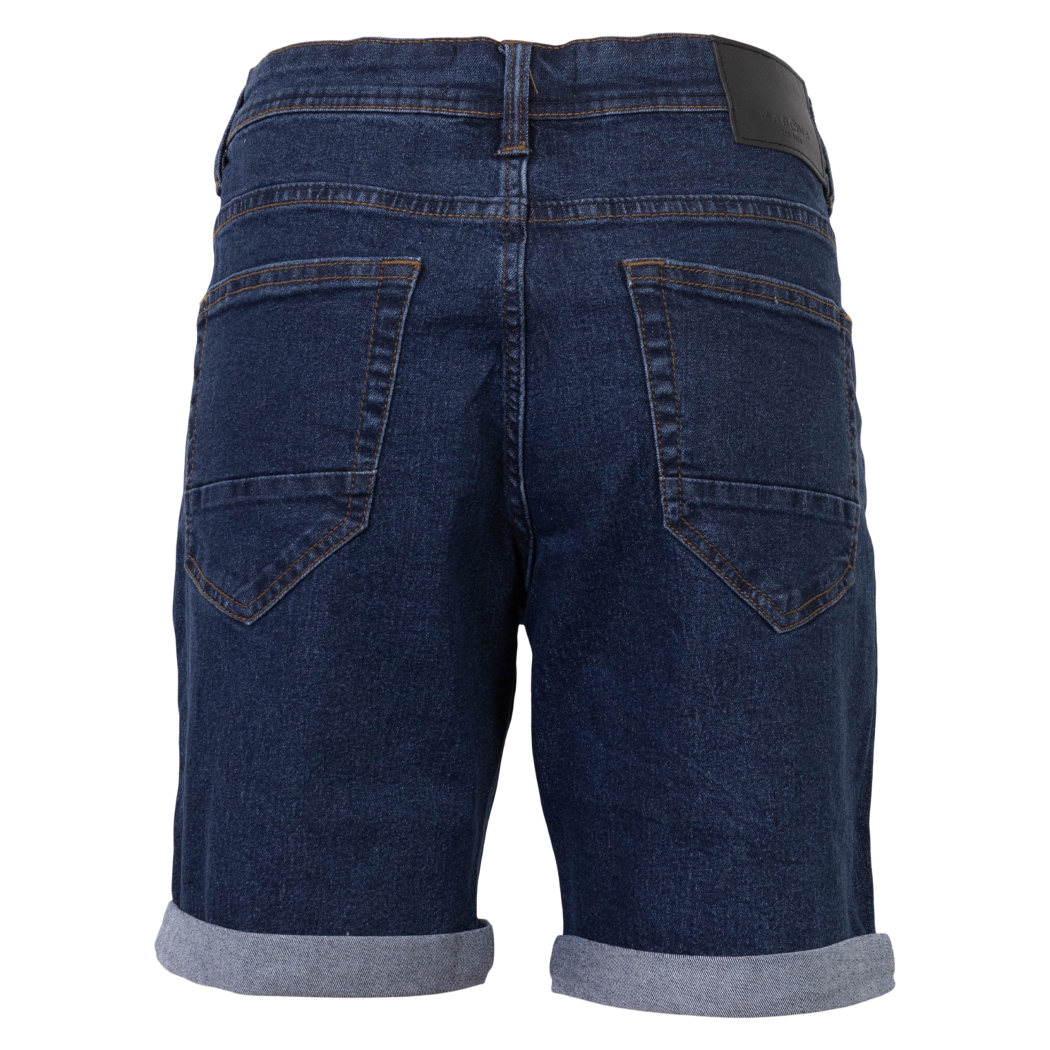 Marcus Slade Herre Shorts - Raw Dark Blue