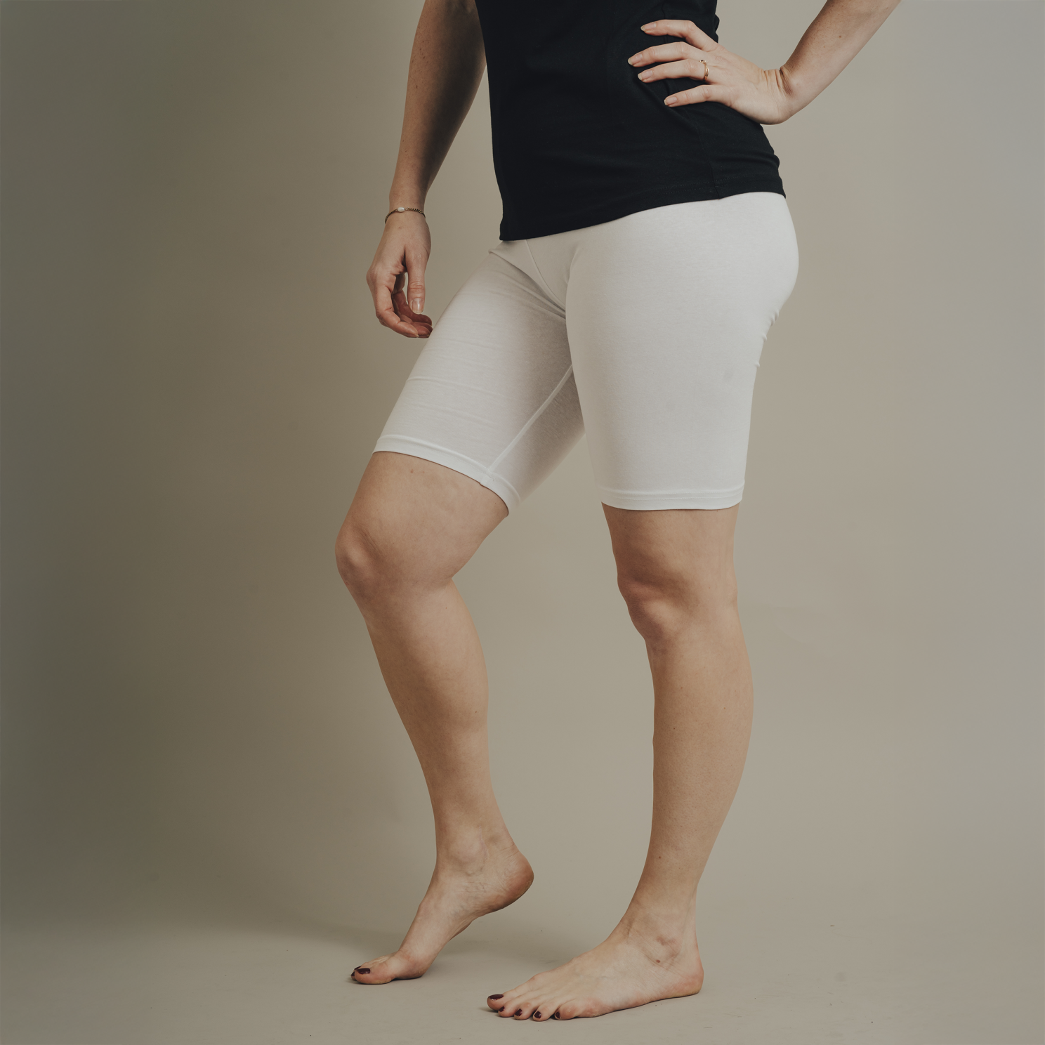 Steenholt Harmony Dame Cykelshorts - White