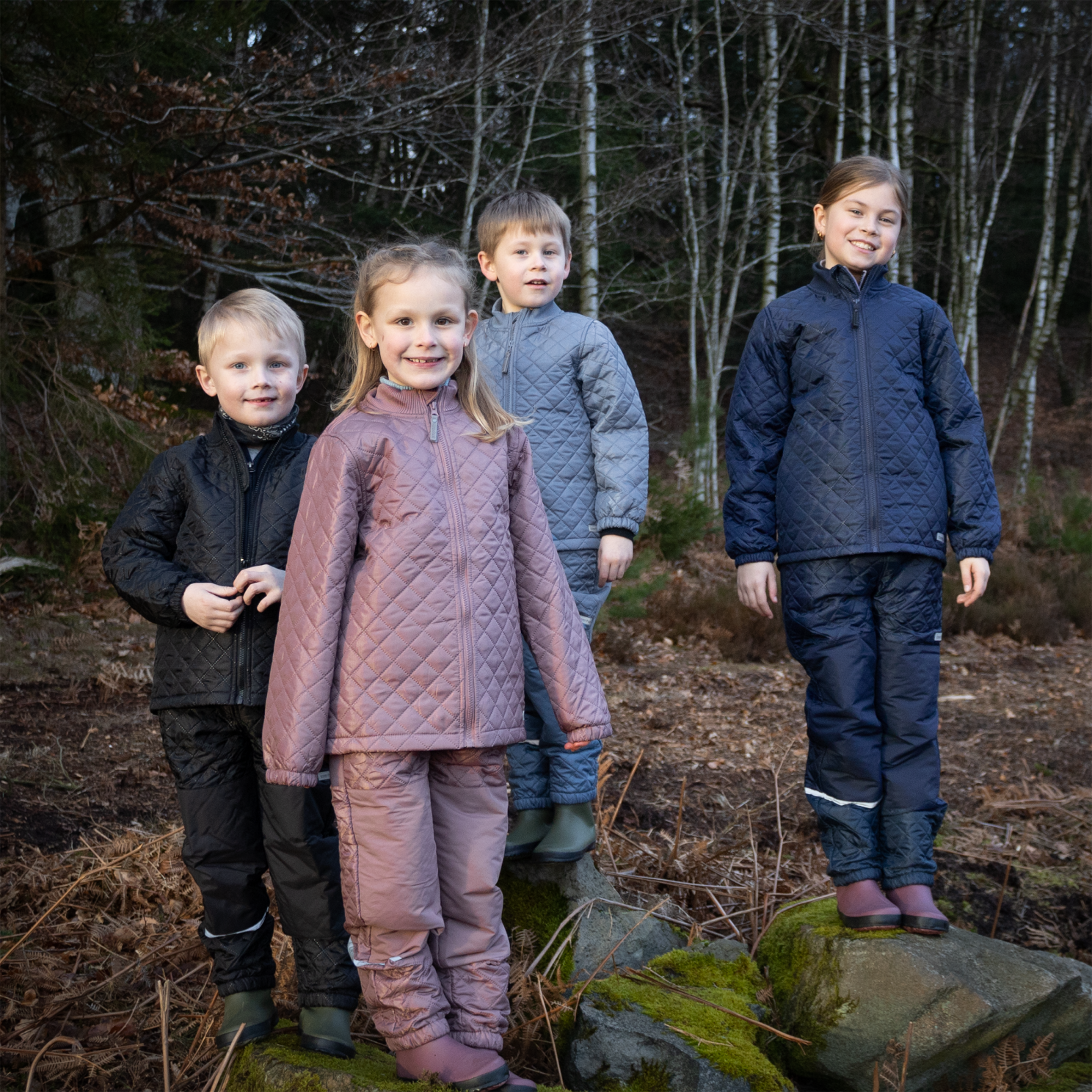 Steenholt Lund Børne Termosæt - Twilight Mauve
