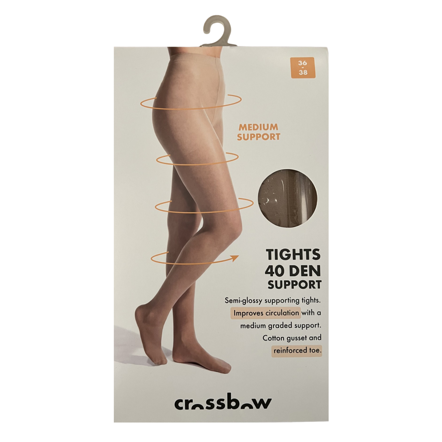 Crossbow Dame Strømpebukser - Sand