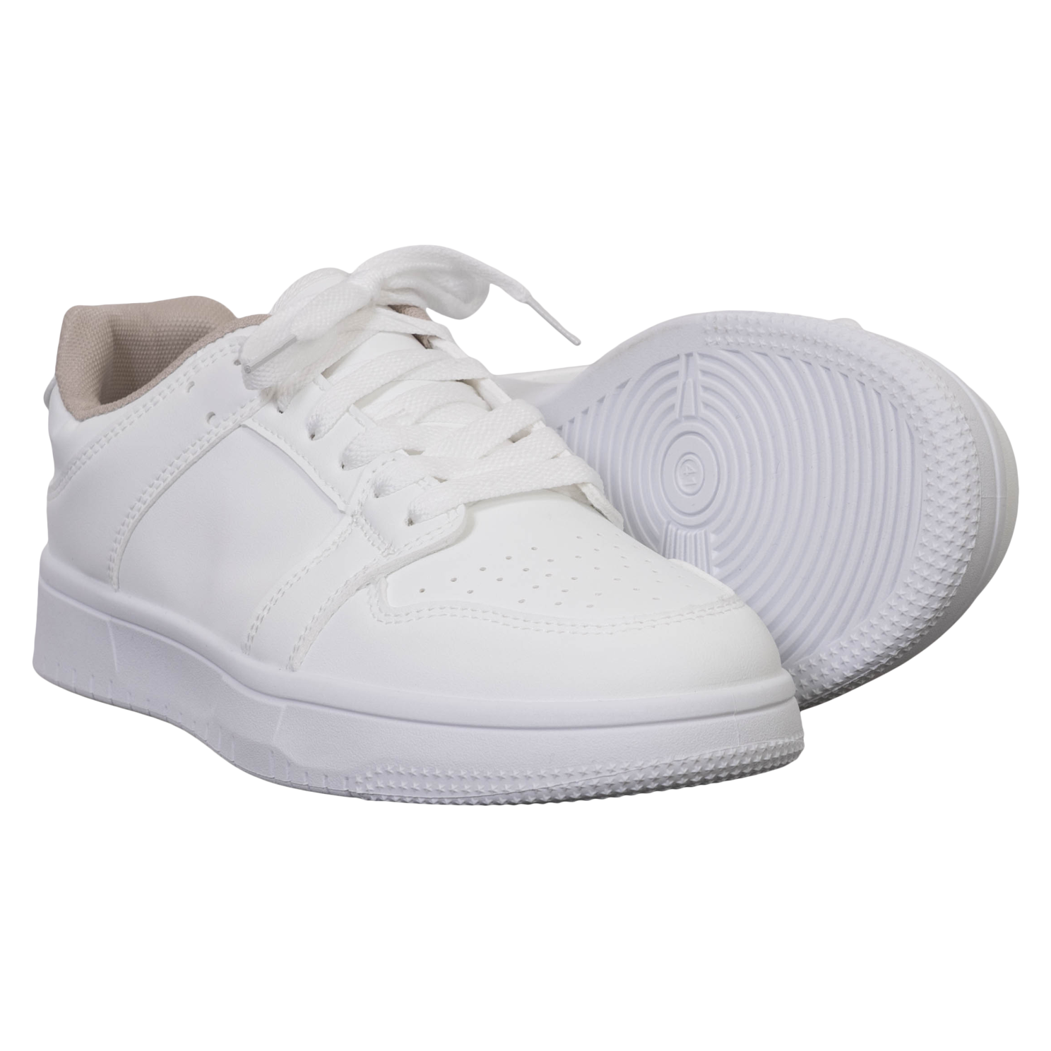 Anyway Herre Sneakers - White/Brown