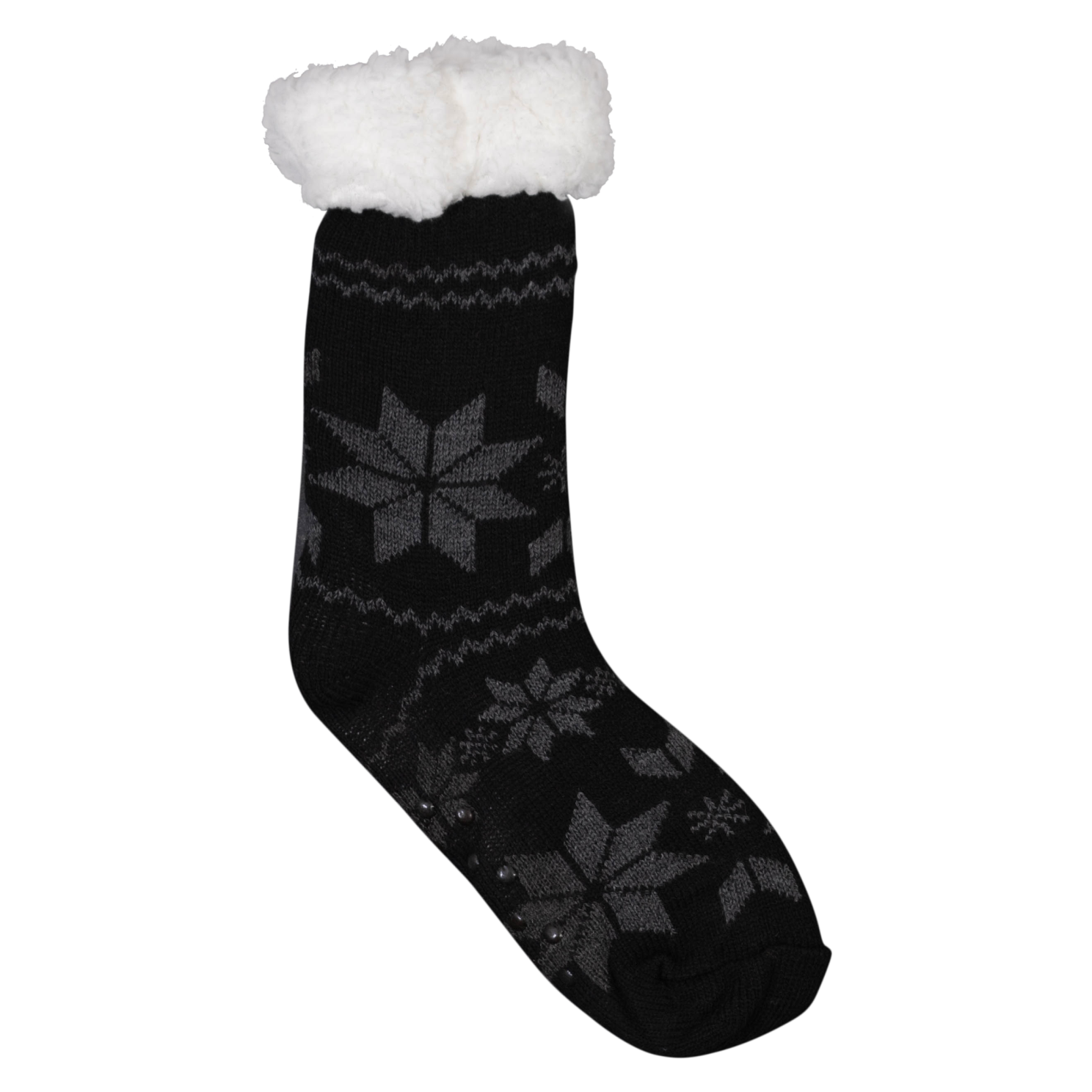 Anyway Unisex Strømper m. fleece - Sort