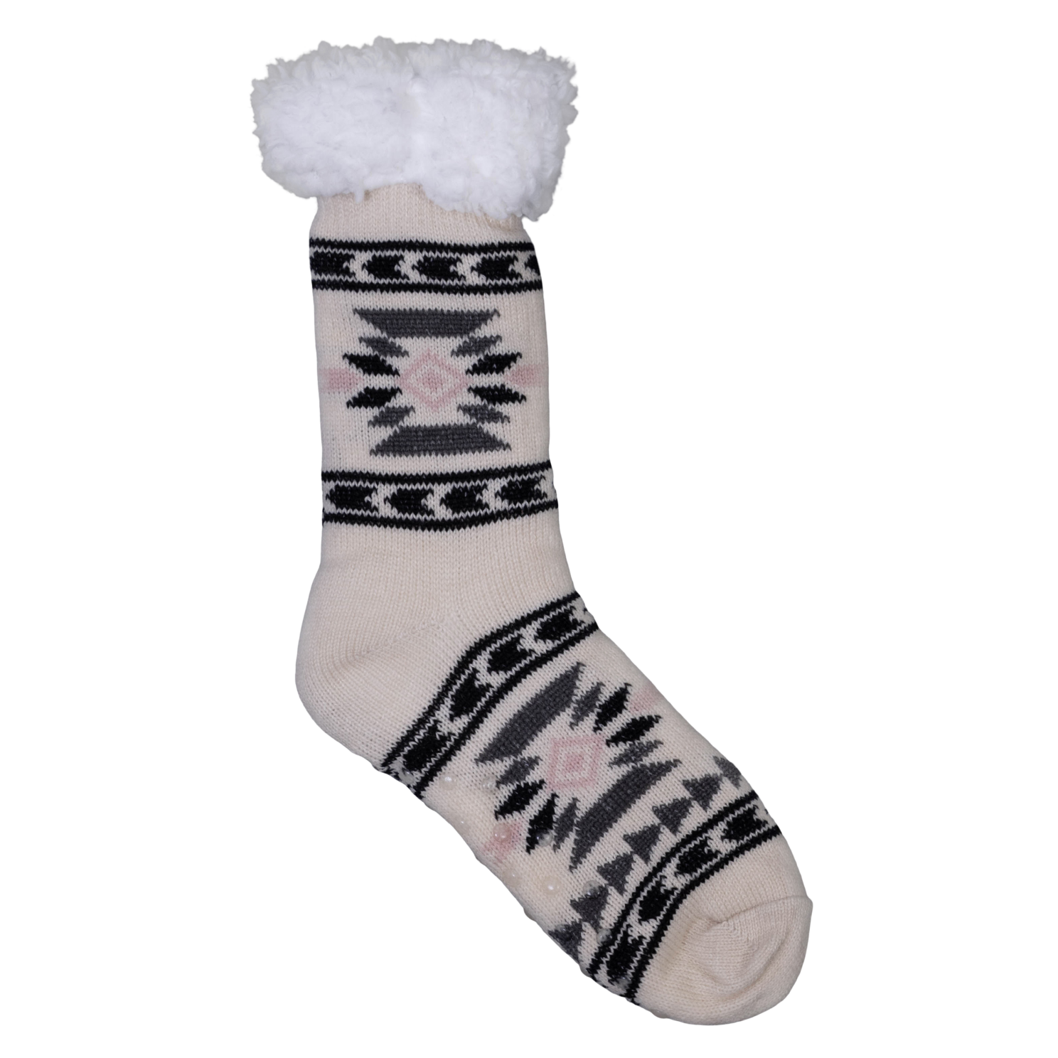 Anyway Dame Strømper m. fleece - Hvid