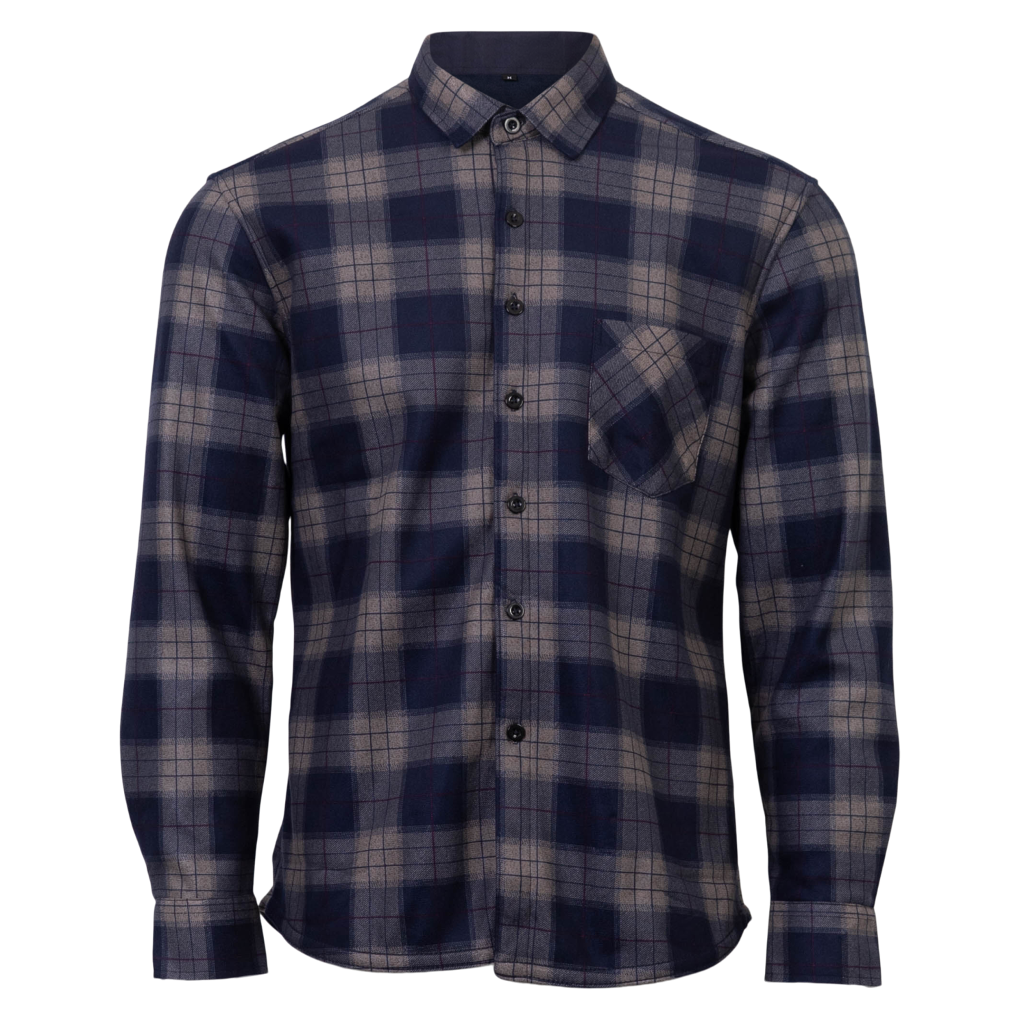 Anyway Herre Skjorte m. for - Navy/Blue