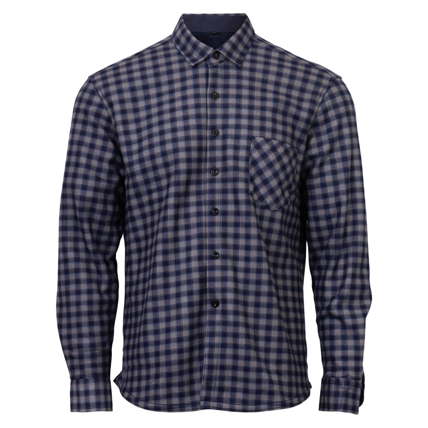 Anyway Herre Skjorte m. for - Navy/Blue