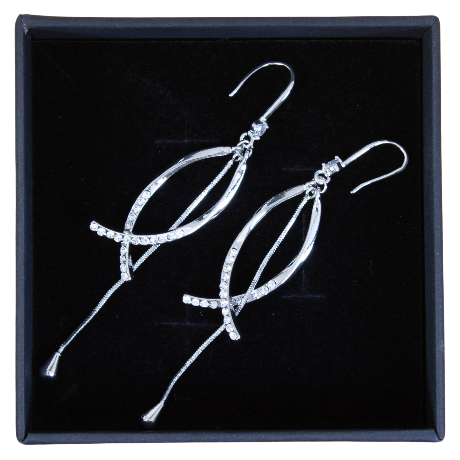 Vanting Dame Øreringe - 10 - Silver