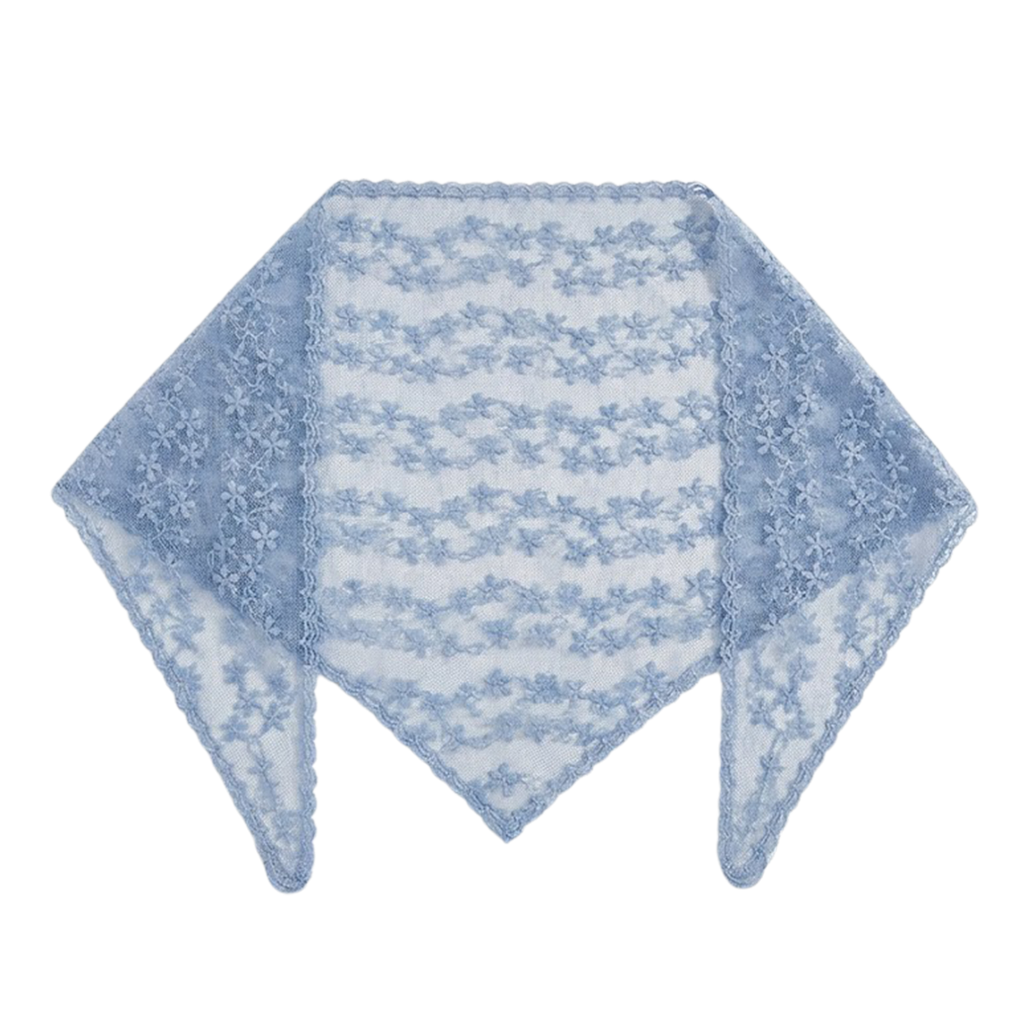 Vanting Dame Tørklæde - Blue