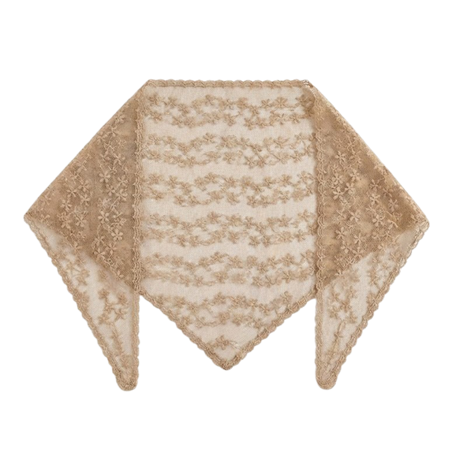 Vanting Dame Tørklæde - Beige