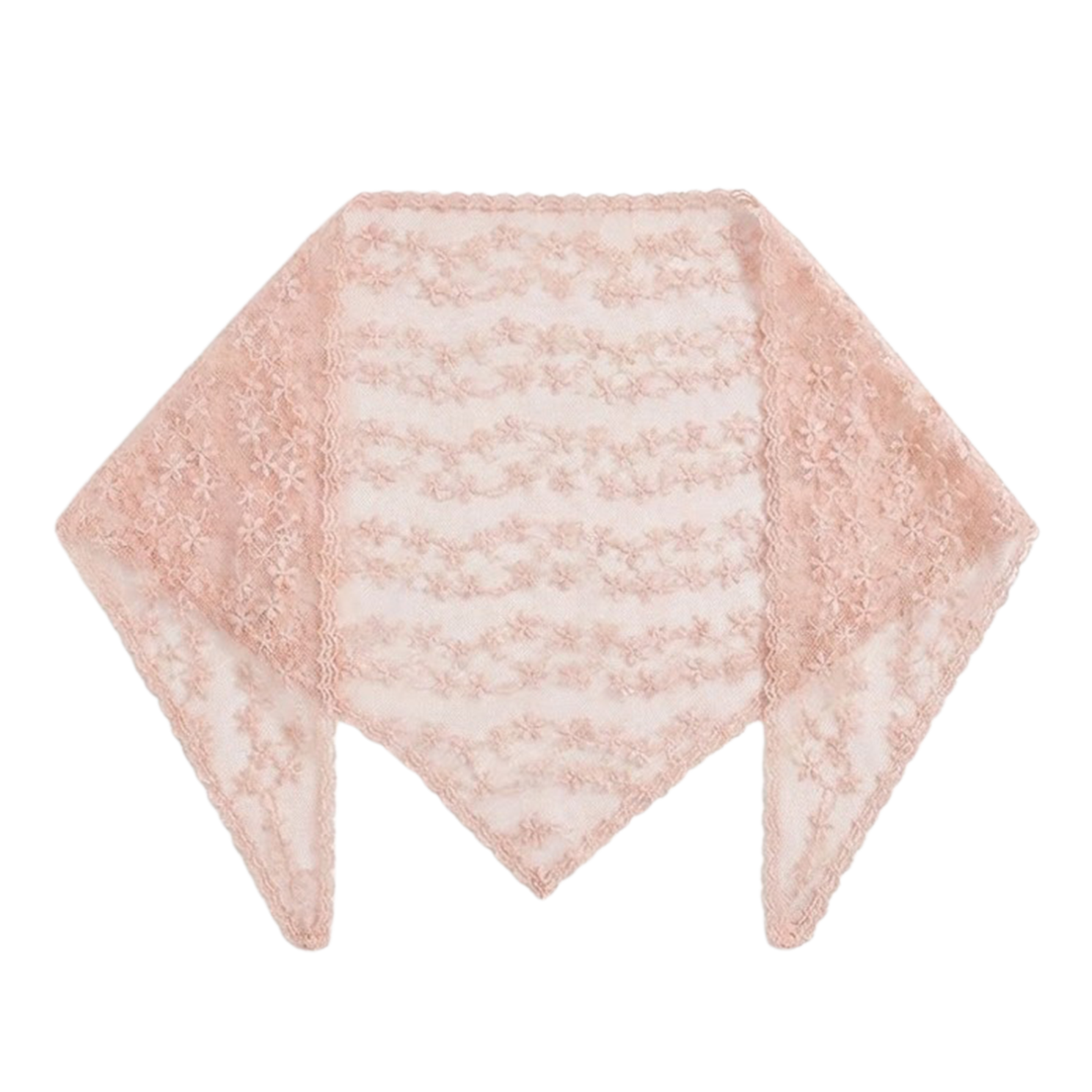 Vanting Dame Tørklæde - Pink