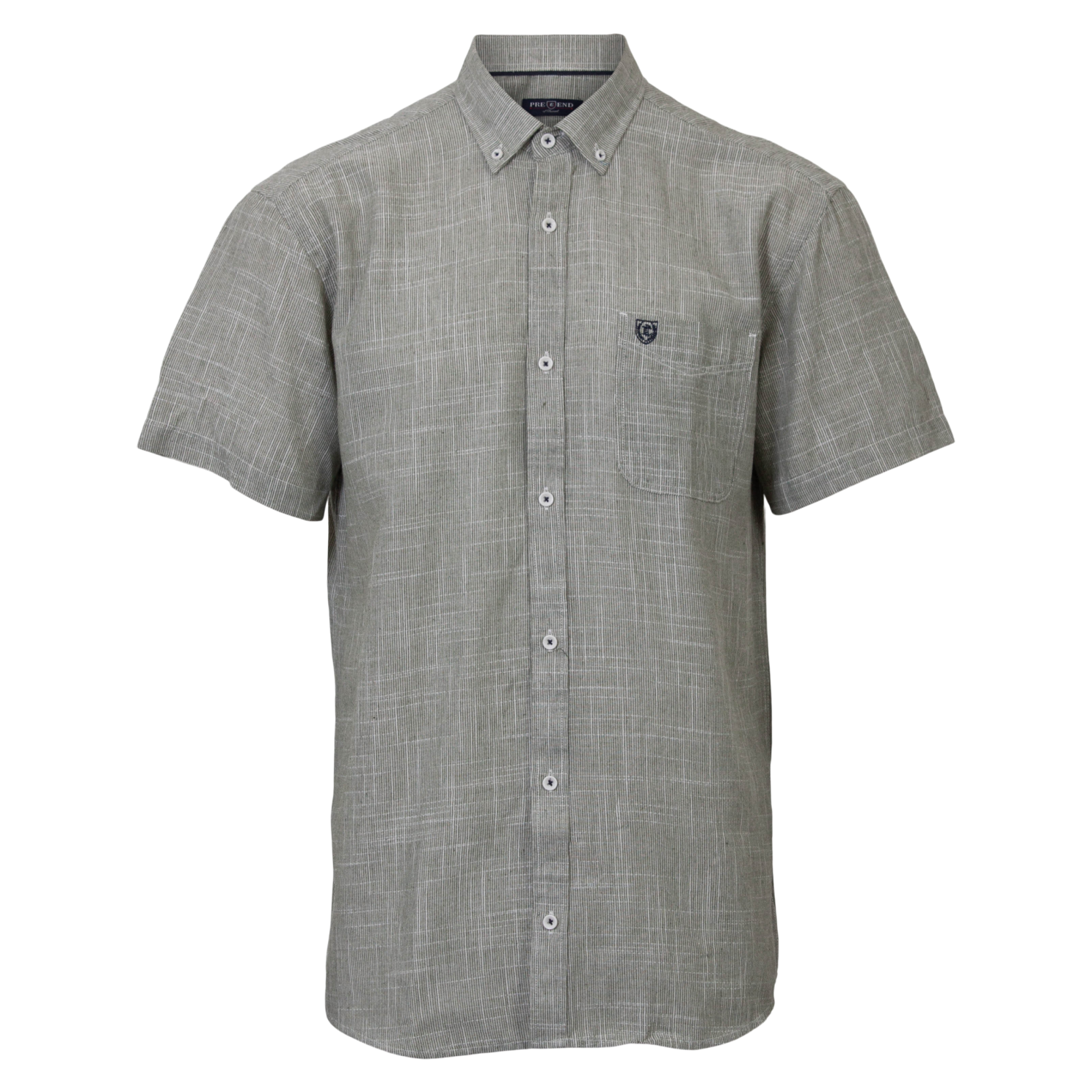 Pre End Willy Herre Kortærmet skjorte - Light Army