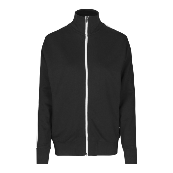 ID Kontrast Dame Cardigan - Black