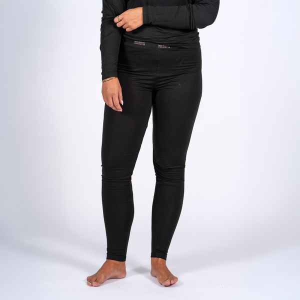 Nordic Project 18 Penelope Dame skiunderbukser i bambus - Black