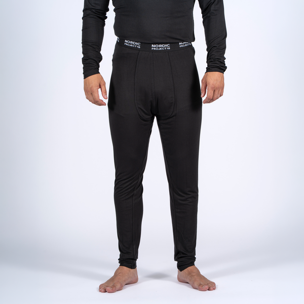 Nordic Project 18 Herre Skiundertøj i bambus - Black