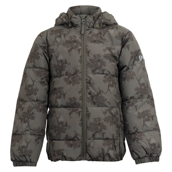 Soft Gallery Børne Vinterjakke m. BIONIC-FINISH® ECO coating - MAJOR BROWN AOP