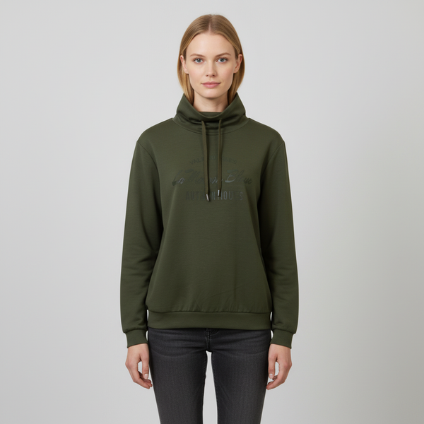 ChaCha BANU Dame Sweatshirt - Dark Olive