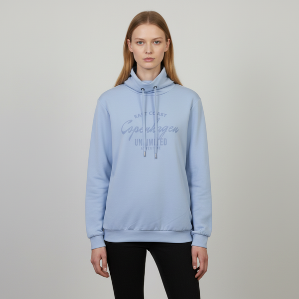 ChaCha Banu Dame Sweatshirt - Light blue