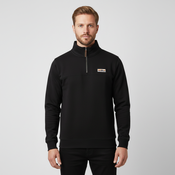 Marcus Clay Herre Sweatshirt - Black