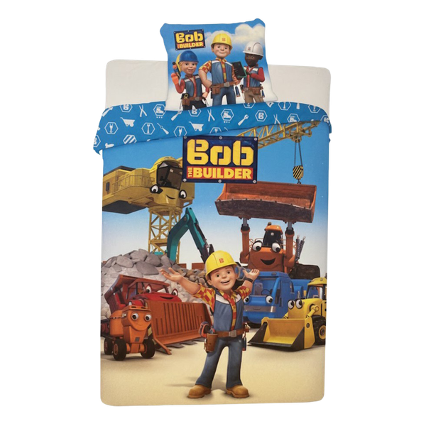 Byggemand Bob Børne Sengetøj - BYGGEMAND BOB