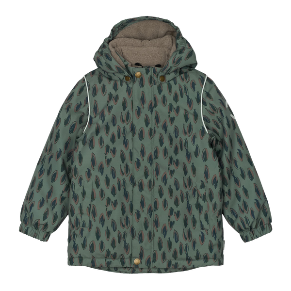 Mikk-line Børne Vinterjakke m. BIONIC-FINISH® ECO coating - Balsam Green