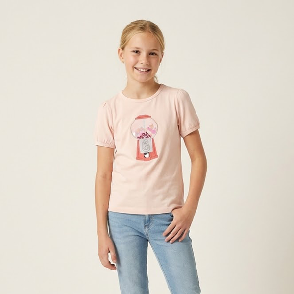 Minymo Pige T-shirt - Peach Whip