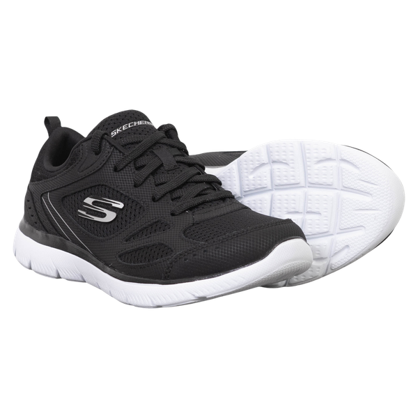 Skechers Summits Suited Dame Sneakers - BKW