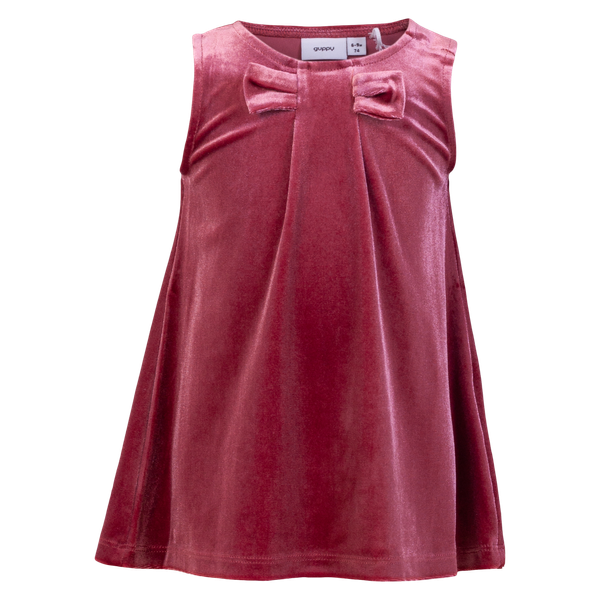 Guppy Spencer Pige Kjole - Earth Red