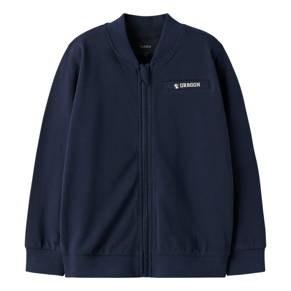 Guppy DRAKE Drenge Sweatshirt m. lynlås - Navy Blazer