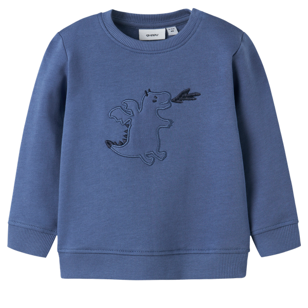 Guppy Daniel Drenge Sweatshirt - Bijou Blue