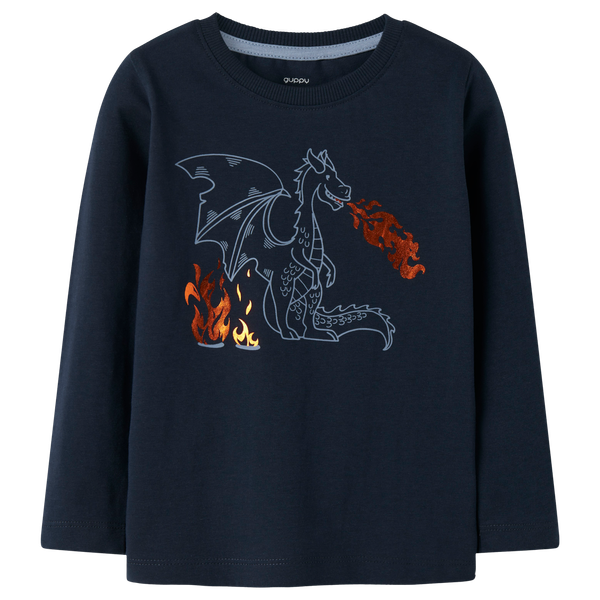 Guppy DUNCAN Drenge Bluse - Navy Blazer