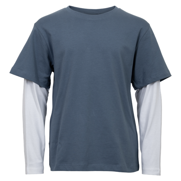 Guppy Rashan Drenge Langærmet t-shirt - BLUEFIN