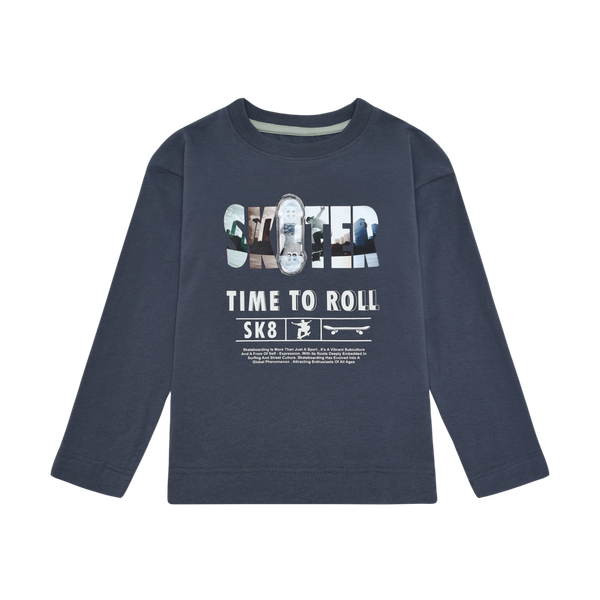 Minymo Drenge T-shirt - Odyssey Gray