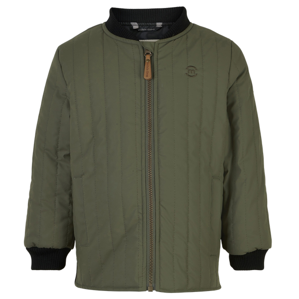 Mikk-line Duvet Børne Termojakke m. BIONIC-FINISH® ECO coating - Dusty Olive