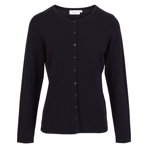 Steenholt Cava Dame Cardigan - Black