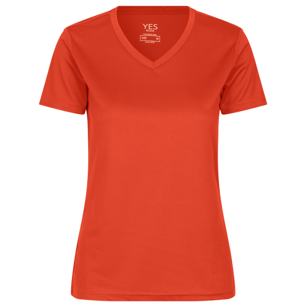 ID YES Active Dame Trænings t-shirt - Orange