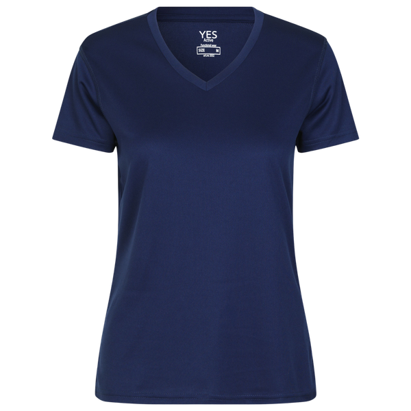 ID YES Active Dame Trænings t-shirt - Mørk Kongeblå