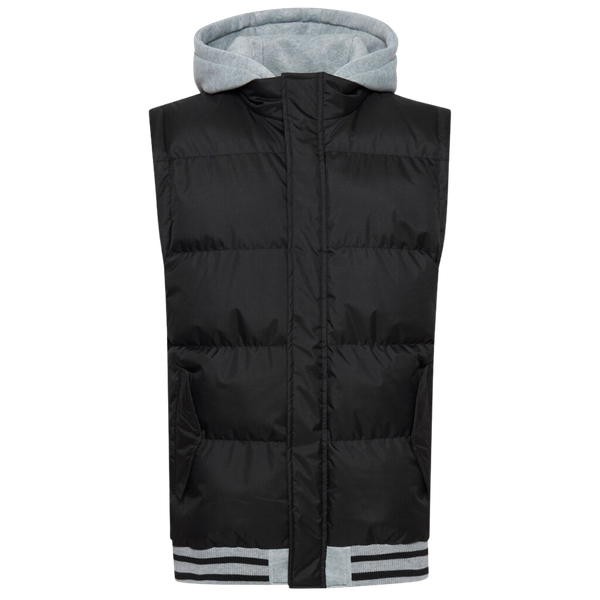 Blend Herre Vest m. hætte - Black