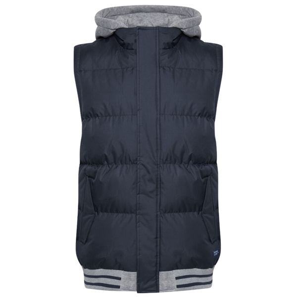 Blend Herre Vest m. hætte - Dress Blues