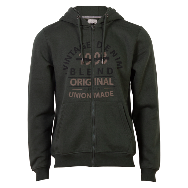 Blend Herre Cardigan - Deep Forest