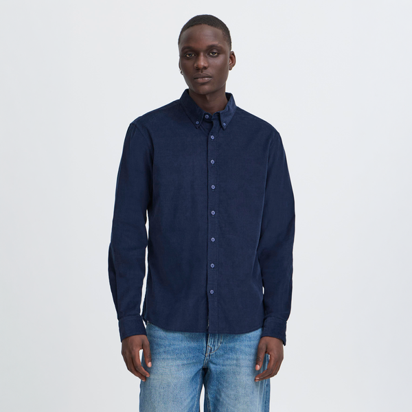 Blend Bekir Herre Skjorte - Dress Blues