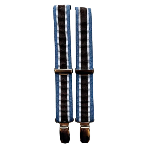 Herre Seler - Strib. Blå/Hvid/Sort