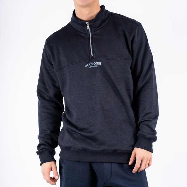 Marcus Colin Herre Sweatshirt - Night Navy