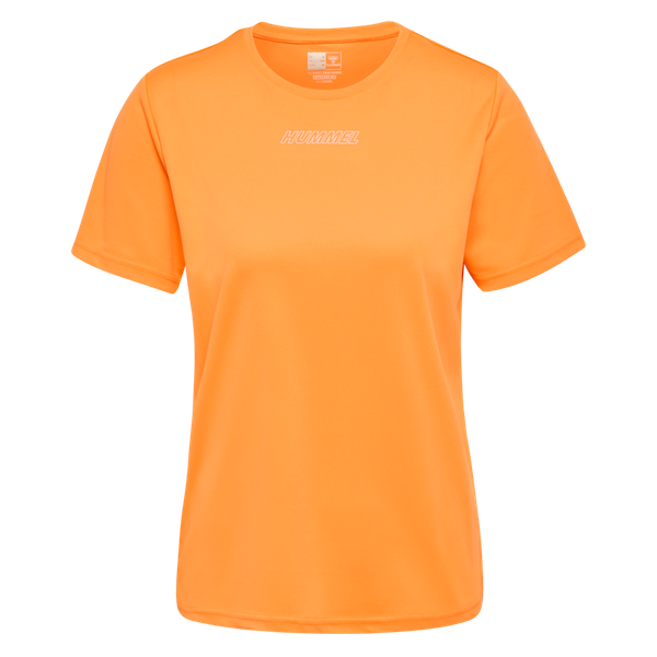 Hummel Dame Trænings t-shirt - BLAZING ORANGE