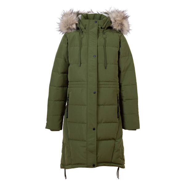 Nordic Project 18 Artemis Dame Vinterjakke m. BIONIC-FINISH® ECO coating - Sea green