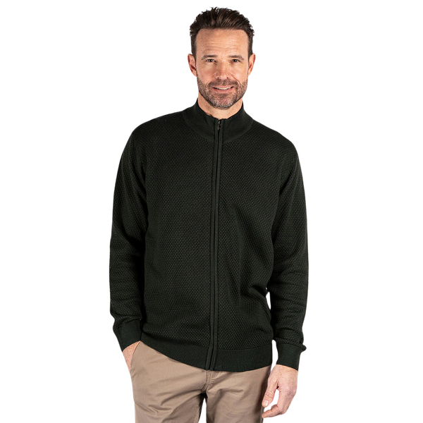 Pre End Howard Herre Cardigan - Forest Green