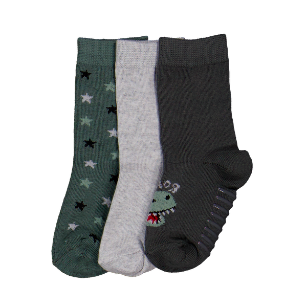 Crossbow Drenge Strømper m. non-slip - Dino