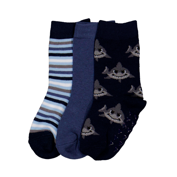 Crossbow Drenge Strømper m. non-slip - SHARK